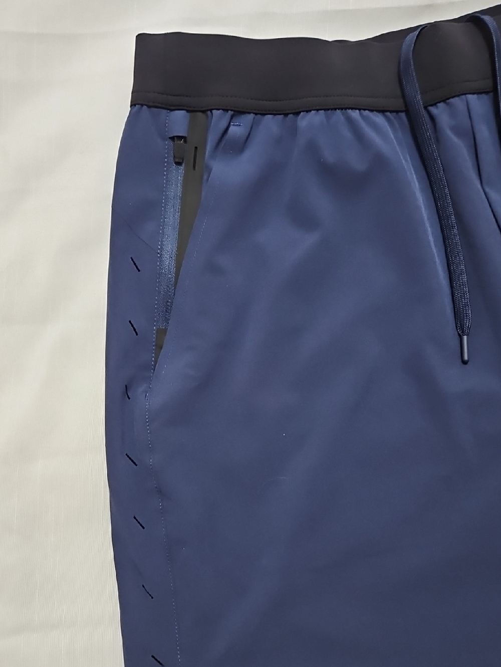 Ten Thousand Interval Shorts LG Unlined 7" Inseam Active Fitness Workout BLUE - Picture 2 of 10
